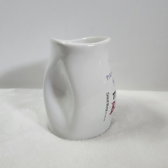 HALLMARK Shoebox Normal Shaped Then Someone Bugged Me White Coffee Cup Mug 12 Oz - Picture 5 of 8